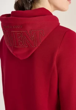 Hoodie mit Stickerei