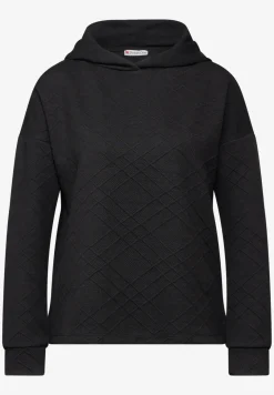 Hoodie mit Struktur