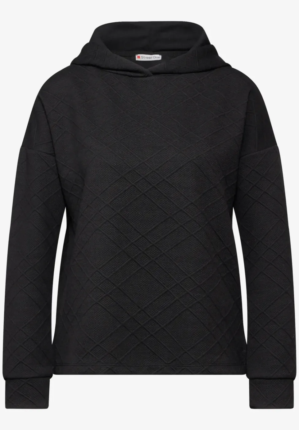 Hoodie mit Struktur