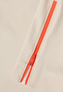 Hoodie mit Zipper-Details