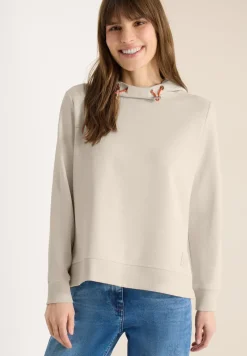 Hoodie mit Zipper-Details