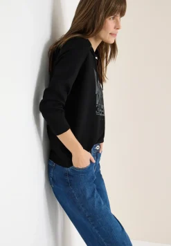 Hoodie Shirt mit Folienprint
