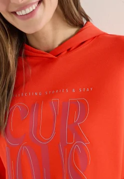 Hoodie Shirt mit Print