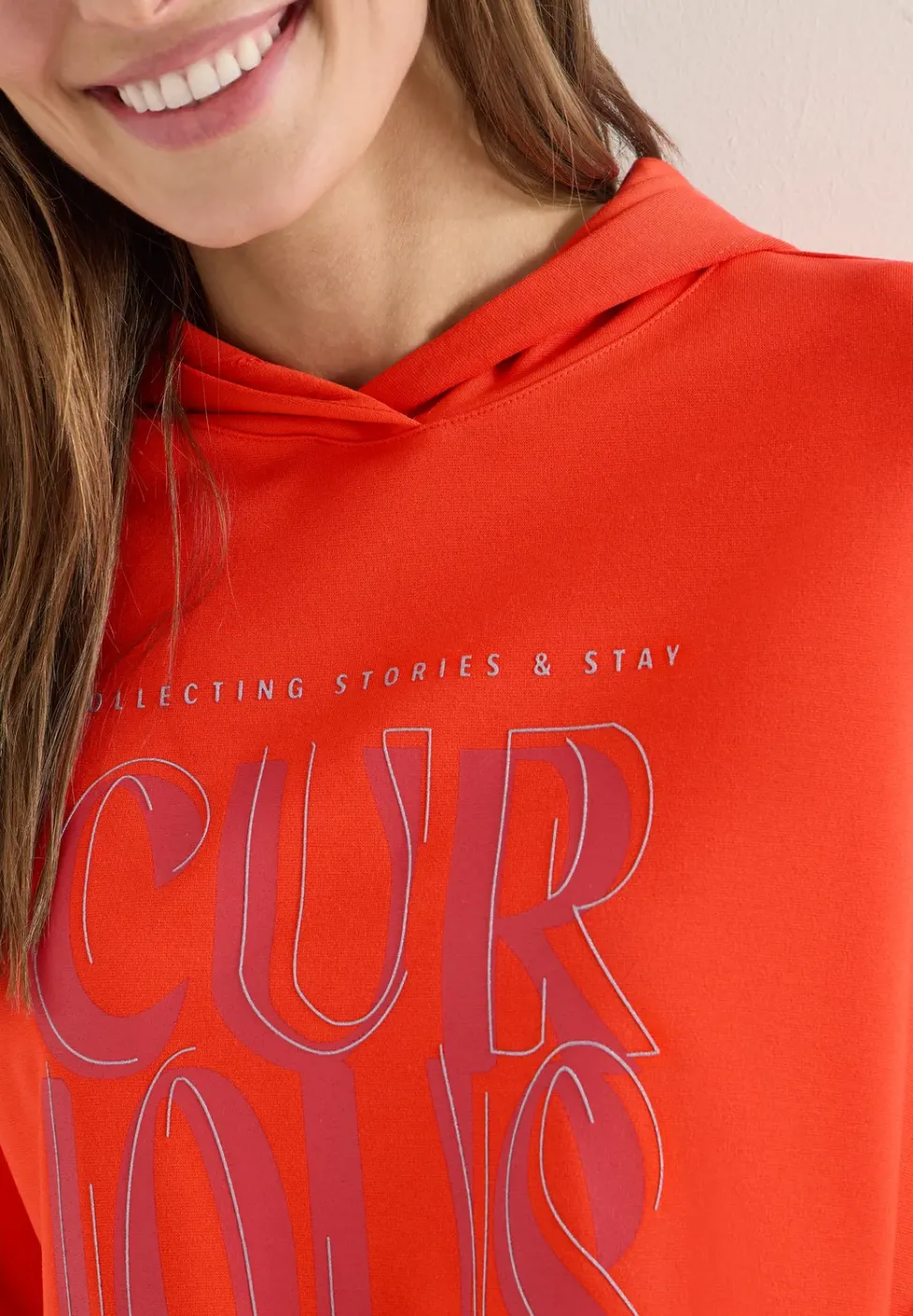 Hoodie Shirt mit Print