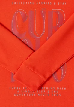 Hoodie Shirt mit Print