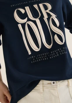 Hoodie Shirt mit Print