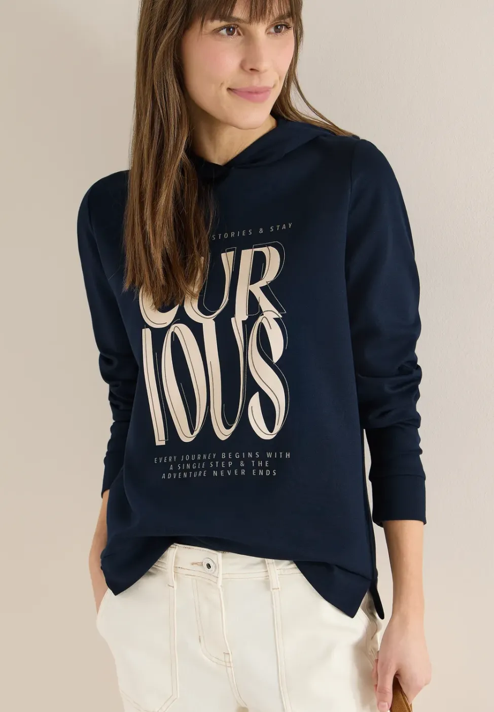 Hoodie Shirt mit Print