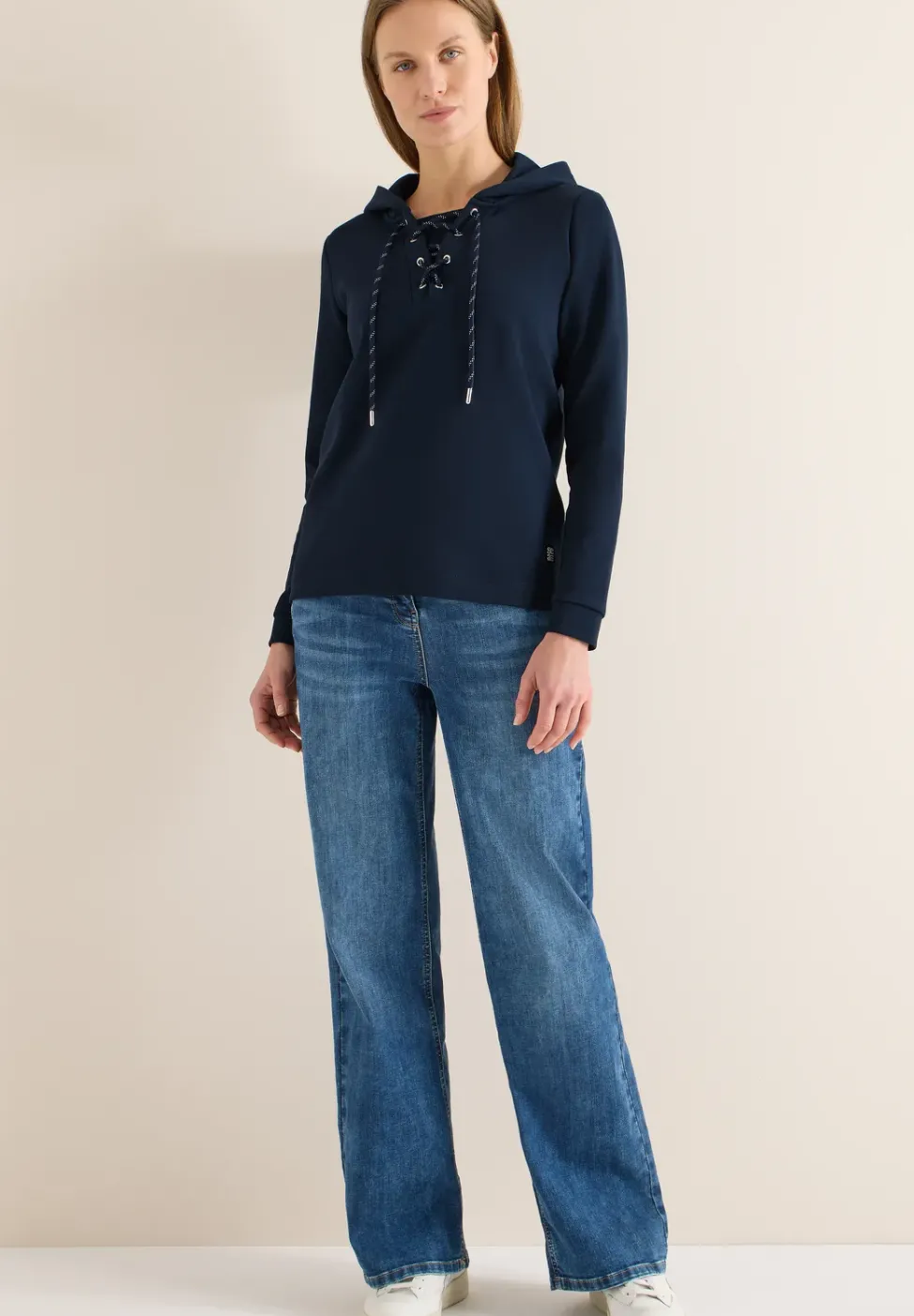 Hoodie Shirt mit Strings