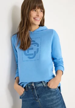 Hoodie mit Schmucksteinen