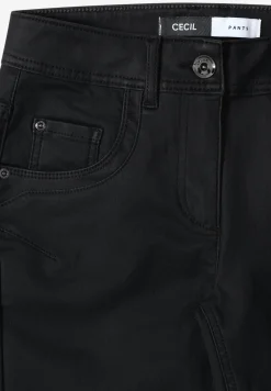 Hose im Leder-Look