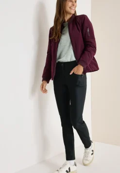 Hose im Leder-Look