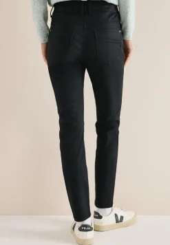 Hose im Leder-Look