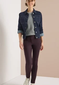 Hose im Leder-Look