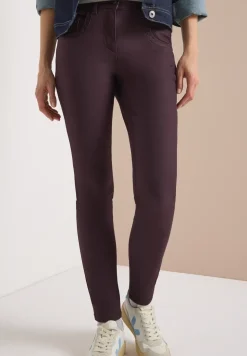 Hose im Leder-Look