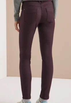 Hose im Leder-Look