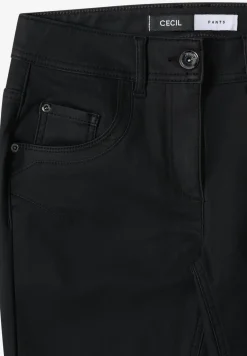 Hose im Leder-Look