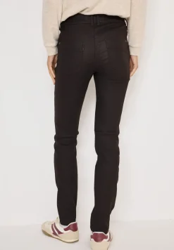 Hose im Leder-Look