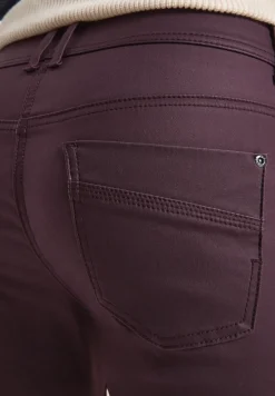 Hose im Leder-Look