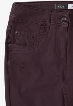 Hose im Leder-Look