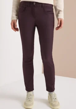 Hose im Leder-Look