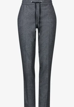 Hose im Melange-Look
