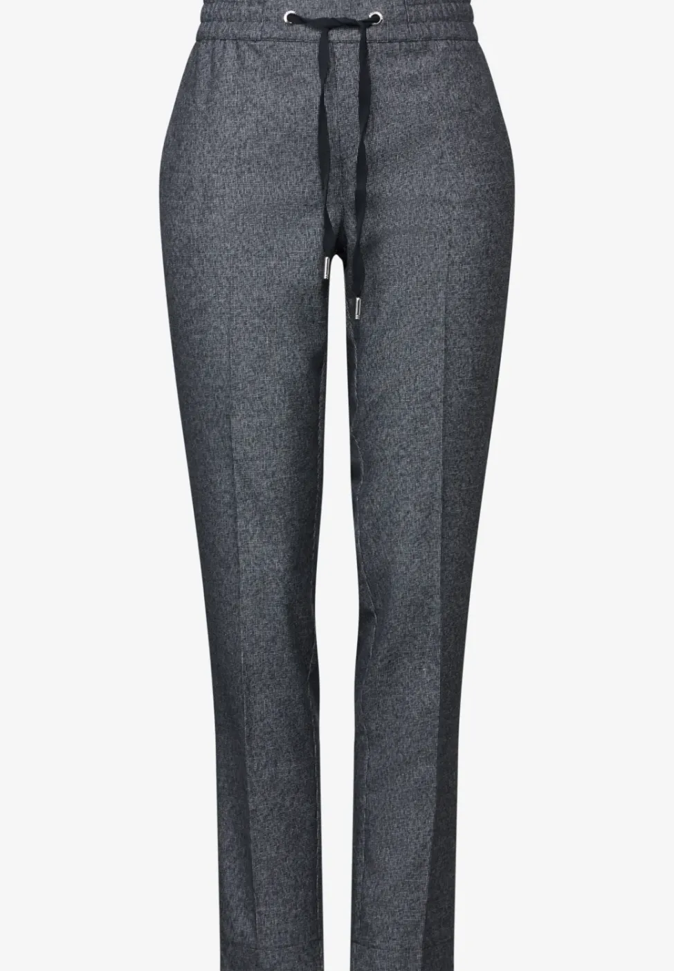 Hose im Melange-Look