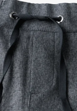 Hose im Melange-Look