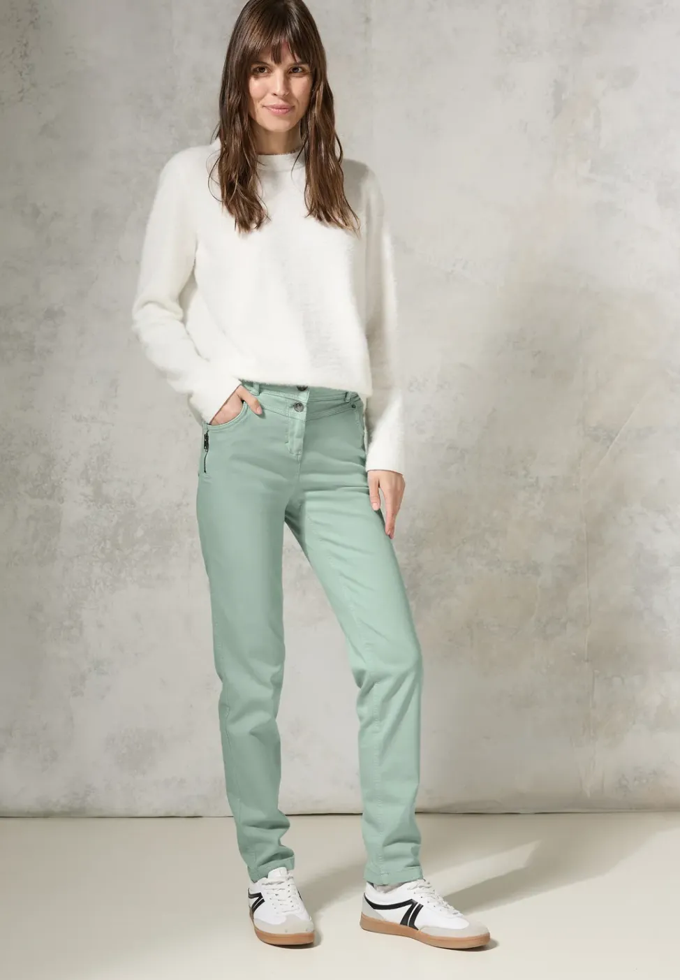 Hose im Slim Fit