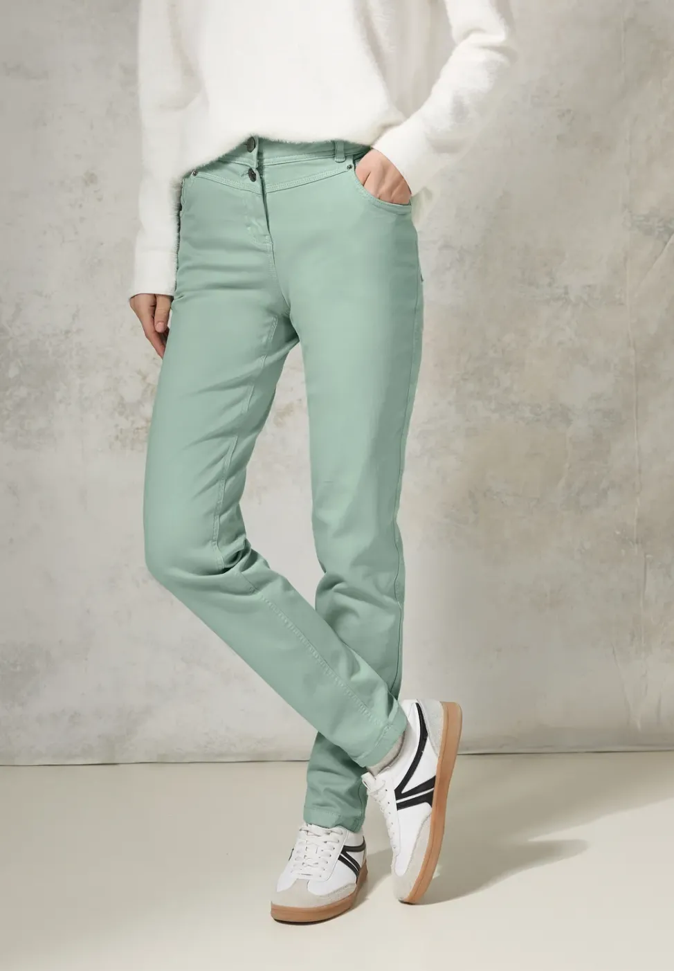 Hose im Slim Fit