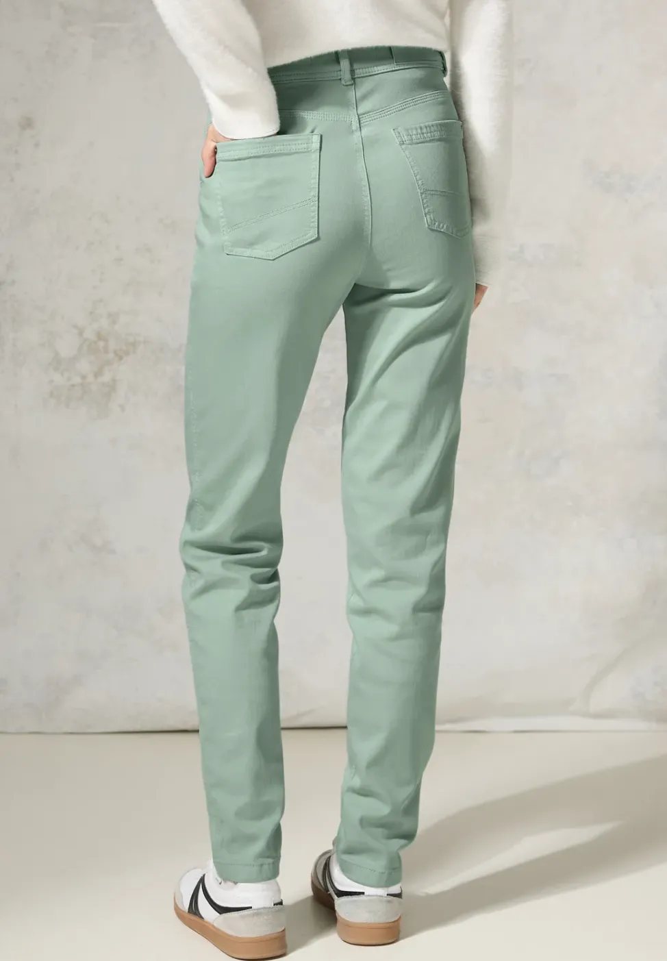 Hose im Slim Fit