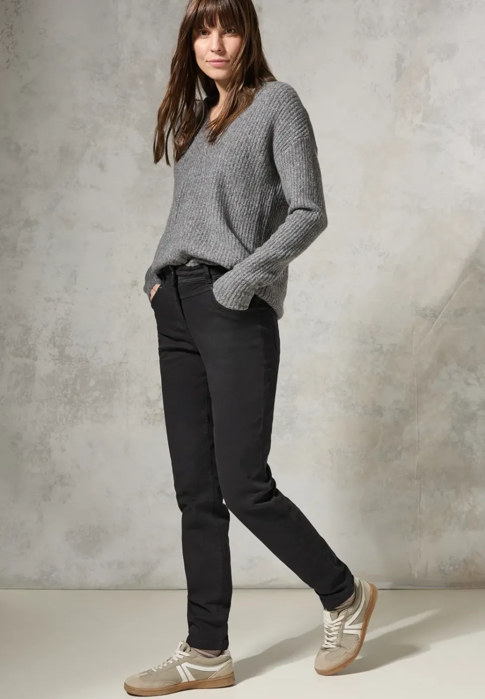 Hose im Slim Fit
