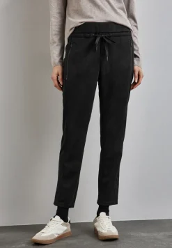 Hose im Velours-Look