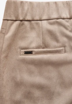 Hose im Velours-Look