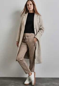 Hose im Velours-Look