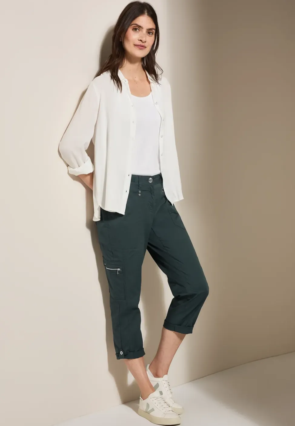 7/8-Hose im Cargo-Look