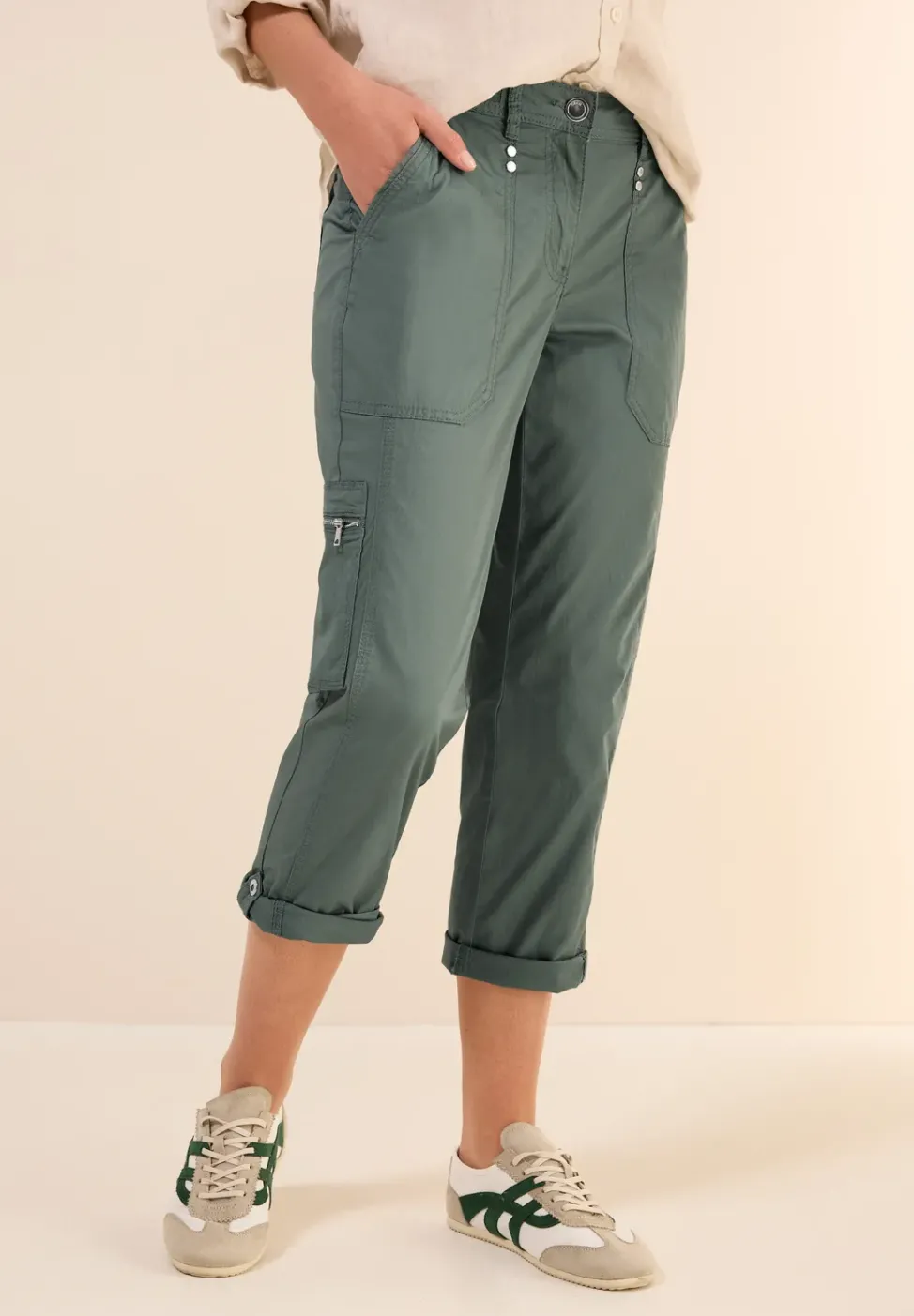 7/8-Hose im Cargo-Look