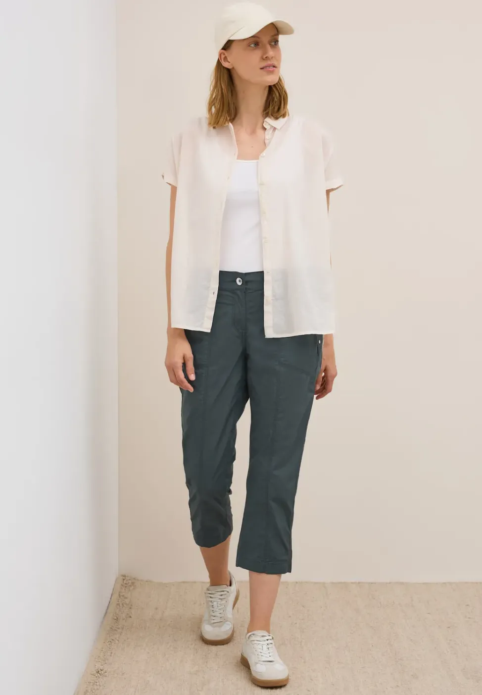 3/4 Hose im Casual Fit