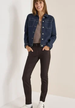 Hose im Leder-Look