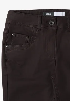 Hose im Leder-Look