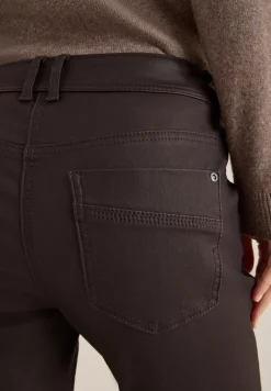 Hose im Leder-Look