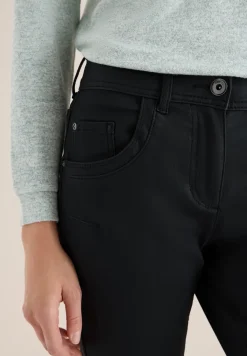 Hose im Leder-Look