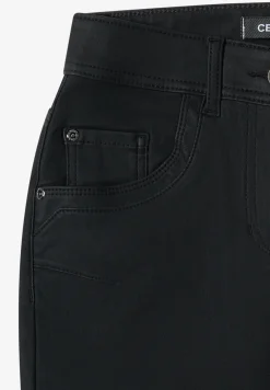 Hose im Leder-Look