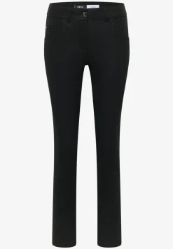 Hose im Leder-Look