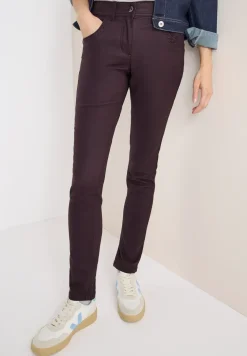 Hose im Leder-Look