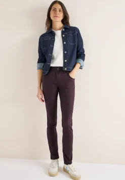 Hose im Leder-Look