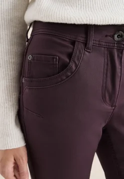 Hose im Leder-Look