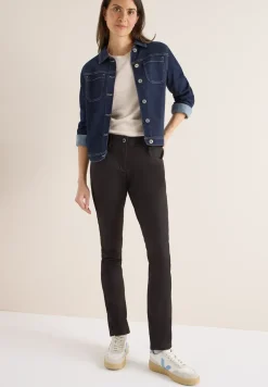 Hose im Leder-Look