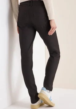 Hose im Leder-Look