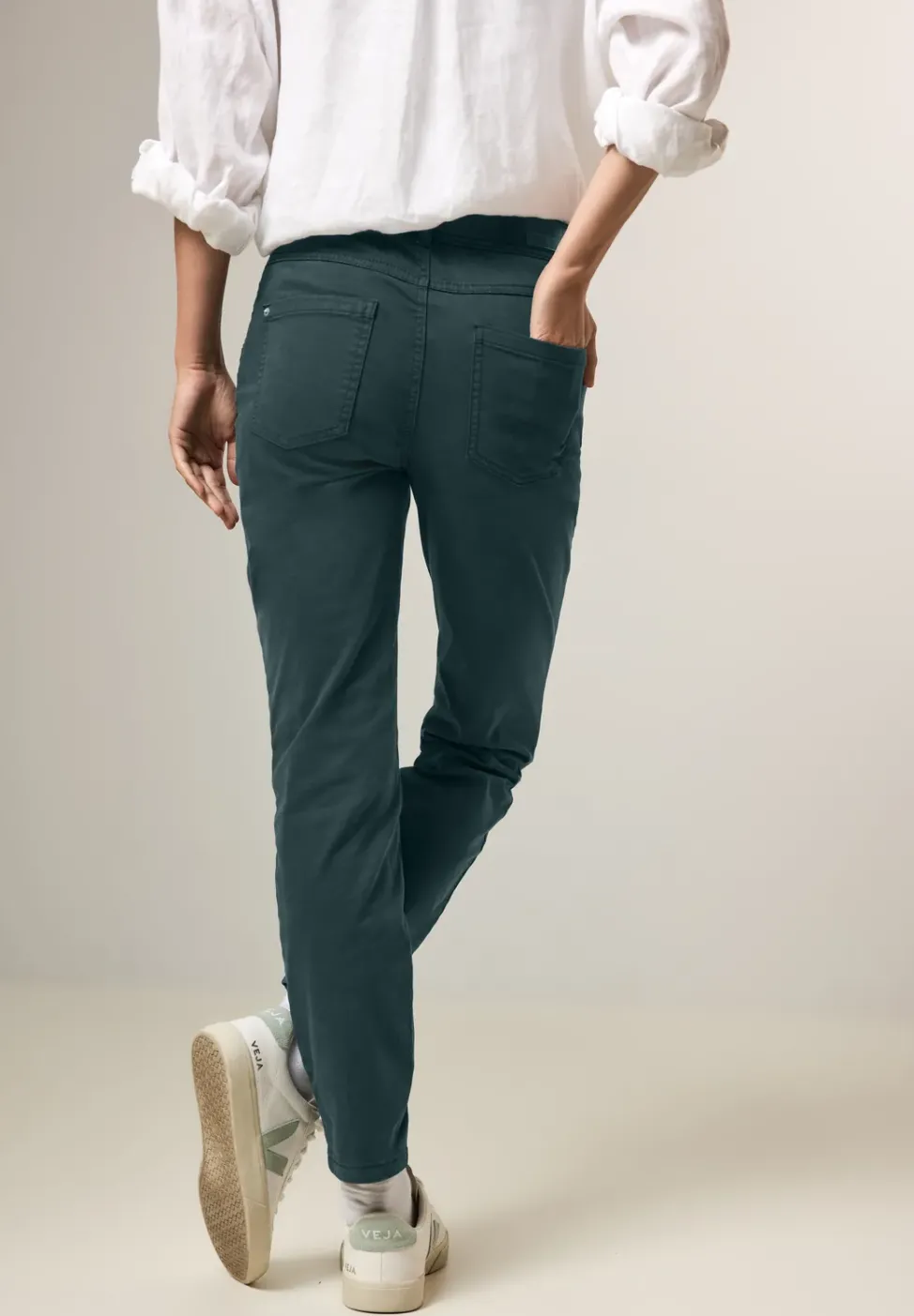Hose im Slim Fit