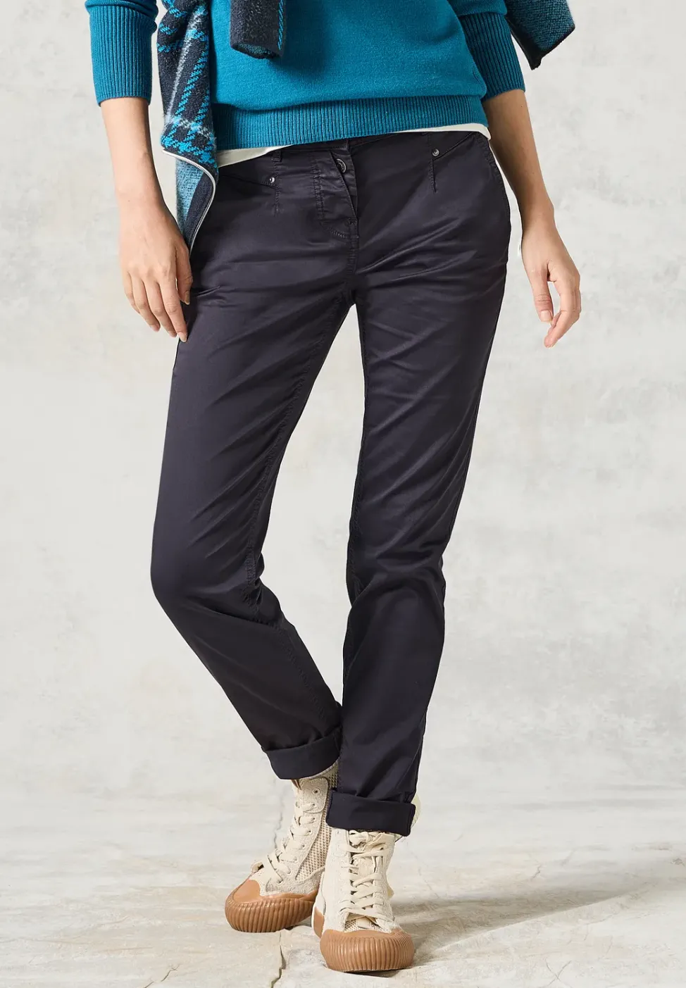 Hose im Slim Fit